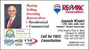 Jayesh Khatri, Realtor, Remax Innovation, Zillow 5 Star Agent