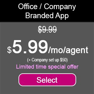 Realtor Branded App;Loan Officer Branded App;Loan Calculator;Mortgage Calculator